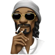 Snoop dogg smoking sticker