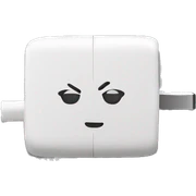 Iphone charger sticker