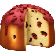 Red velvet panettone  sticker