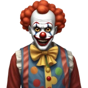 art of clown horror sticker