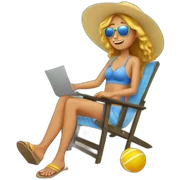 summer holidays sticker