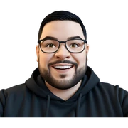 smiling boy in black hoodie sticker