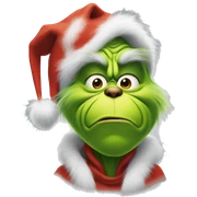 grinch sticker