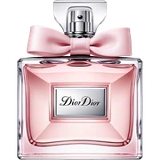 Dior miss dior eau de parfum, bow bottle, light pink sticker