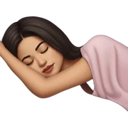 Selena gomez sleeping sticker