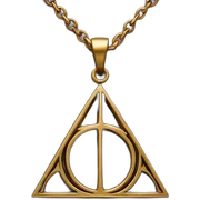 deathly hallows necklace sticker
