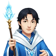 Frostborne Magician sticker
