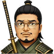 Ancient Samurai sticker
