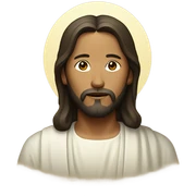 korean jesus sticker