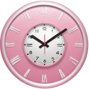 Reloj rosa sticker