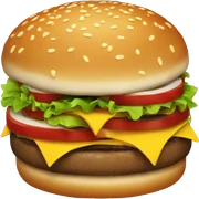 Hamburger  sticker