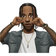 Travis Scott  sticker