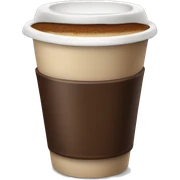 Coffee sticker