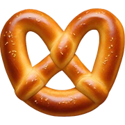 Pretzel sticker