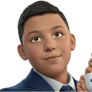 formal attire of a young man sticker