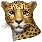 leopard sticker