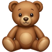 Teddy bear sticker