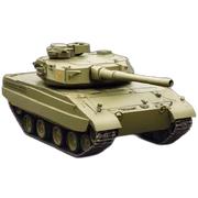 Leopard tank sticker