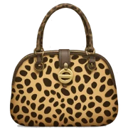 purse with cheetah print  sticker
