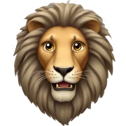 moroccan lion  sticker