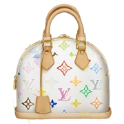 White Louis Vuitton sticker