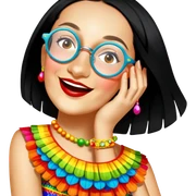 Joyful Reveler sticker