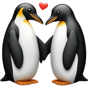 love,couple,pinguin sticker