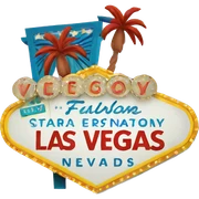 las vegas sign sticker