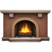 Fireplace  sticker