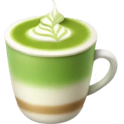 Matcha latte  sticker
