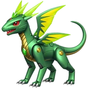 Vikavolt-Peppercat-Sceptile-Genesect-Miraidon-fusion, full body sticker