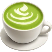 Matcha latte sticker