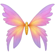Fairy wings sticker