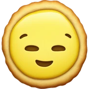 Lemon cookie sticker