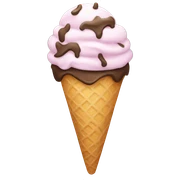Ice cream sticker