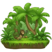 jungle sticker