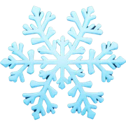 snowflake sticker