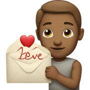 love letter sticker