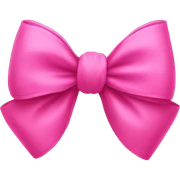 Big pink bow sticker