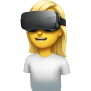 VR headset sticker