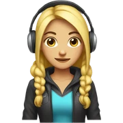 gamer girl sticker