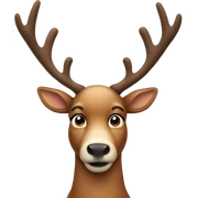 Reindeer sticker