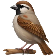 sparrow sticker