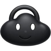 Black sticker