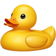 Rubber duck sticker