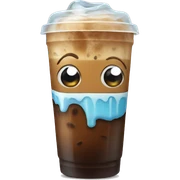 Iced coffe sticker
