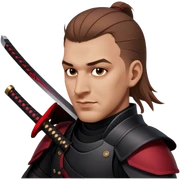 Shadow Samurai sticker