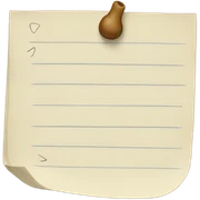 Note sticker