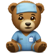 Get better soon teady bears sticker