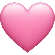pink heart  sticker